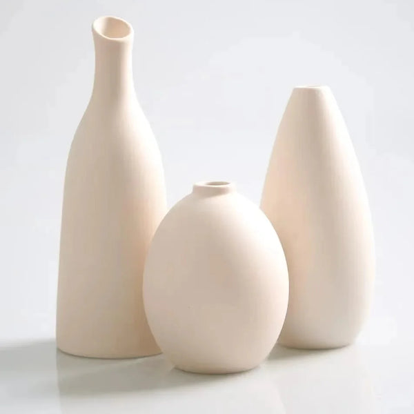Nordic Ceramic Vase Decor